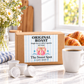 60 Count Coffee Capsules - Kraft Carton Box - Sweet Spot Branded