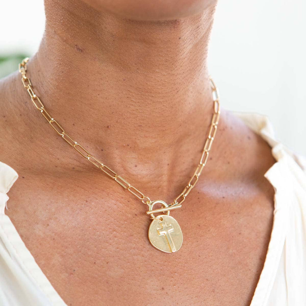 Ascension Cross Necklace | Faith-Inspired Jewelry