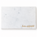Bon Appetit Marble Serving Board | Cheese & Charcuterie Board - The Royal Standard