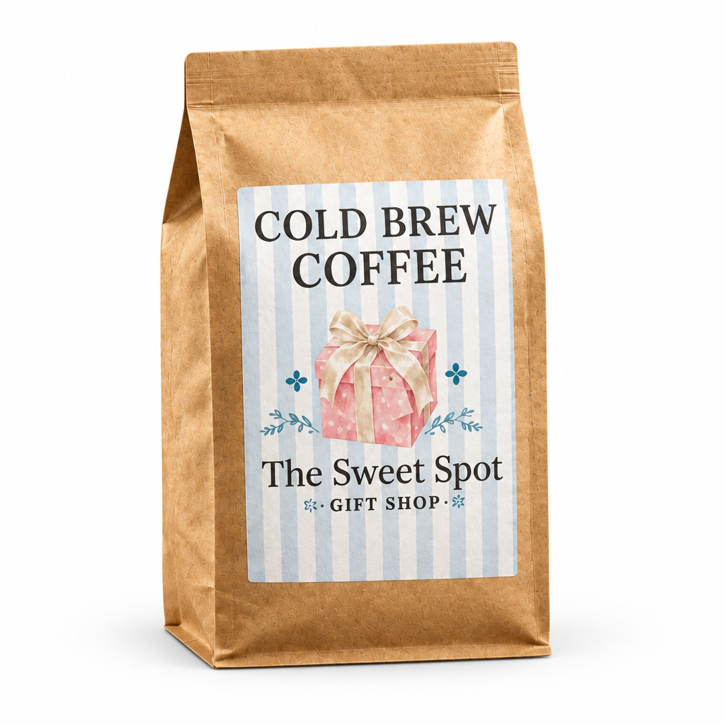 Cold Brew Coffee - White Background
