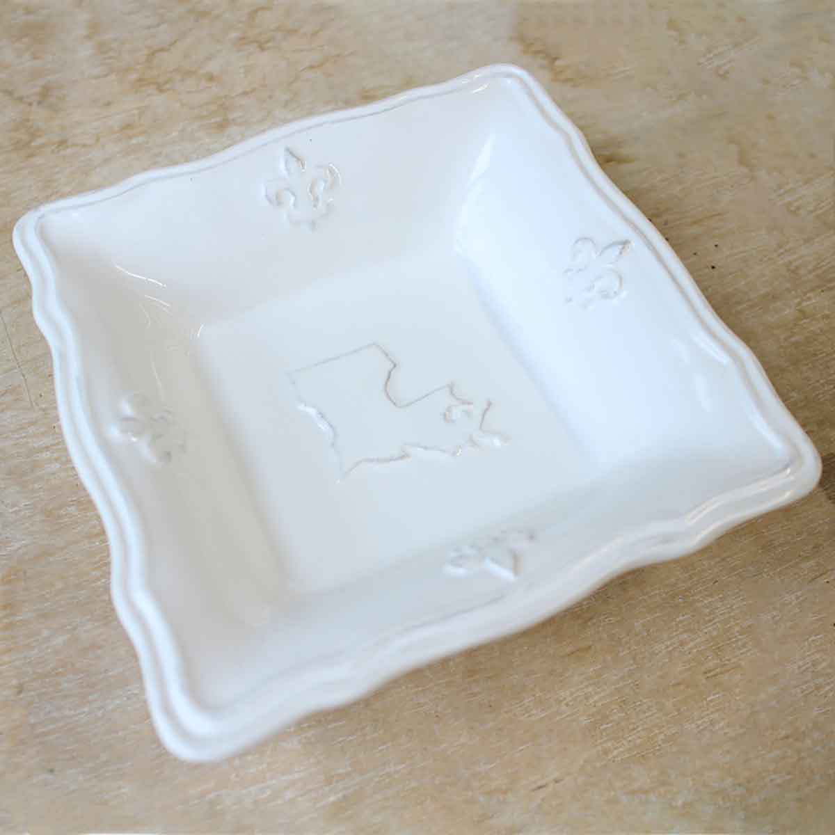 Louisiana Tidbit Dish | State Pride Trinket Dish