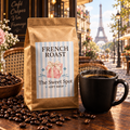 French Roast Coffee - France Background