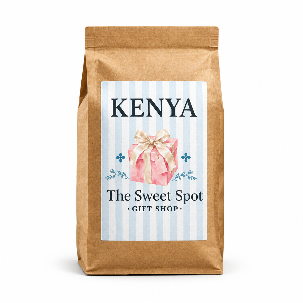 Kenya Brown Paper Bag - White Background